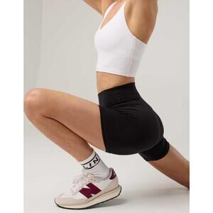 OFFLINE By Aerie Real Me XTRA High Waisted 5" Bike Short Black M A003820